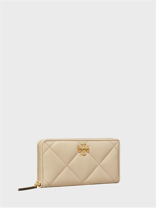Borsa a tracolla piccola in nappa trapuntata con doppia T TORY BURCH | 154989250